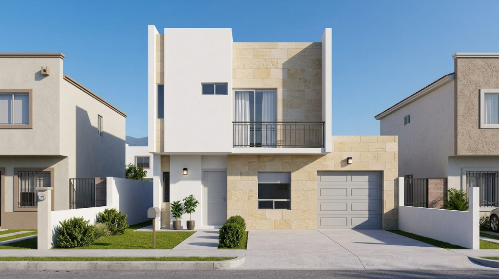 Casa prototipo VIALEDSA día